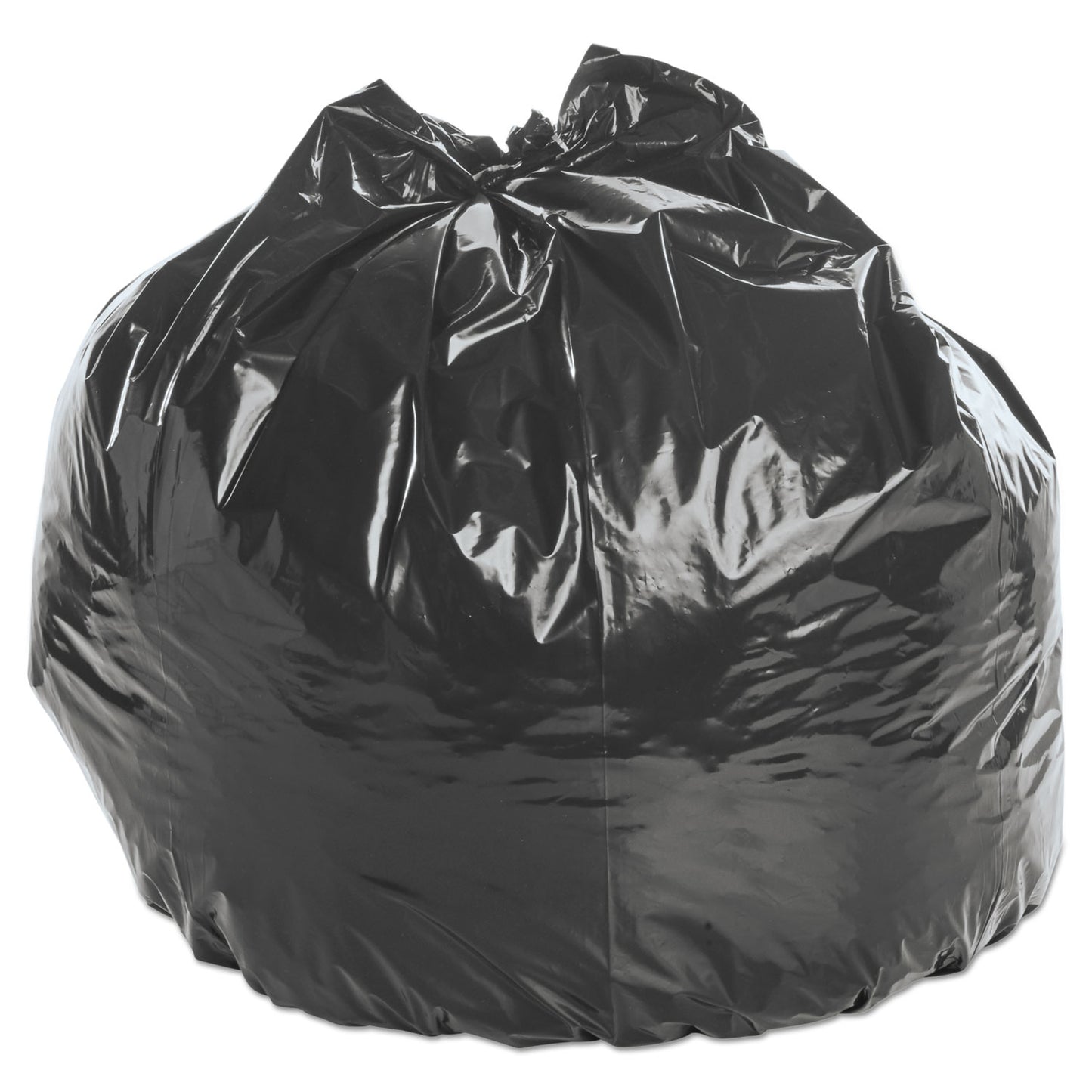 AbilityOne 8105015346819, SKILCRAFT Insect Repellent Trash Bags, 45 gal, 2 mil, 40" x 45", Black, Flat Pack, 65/Box
