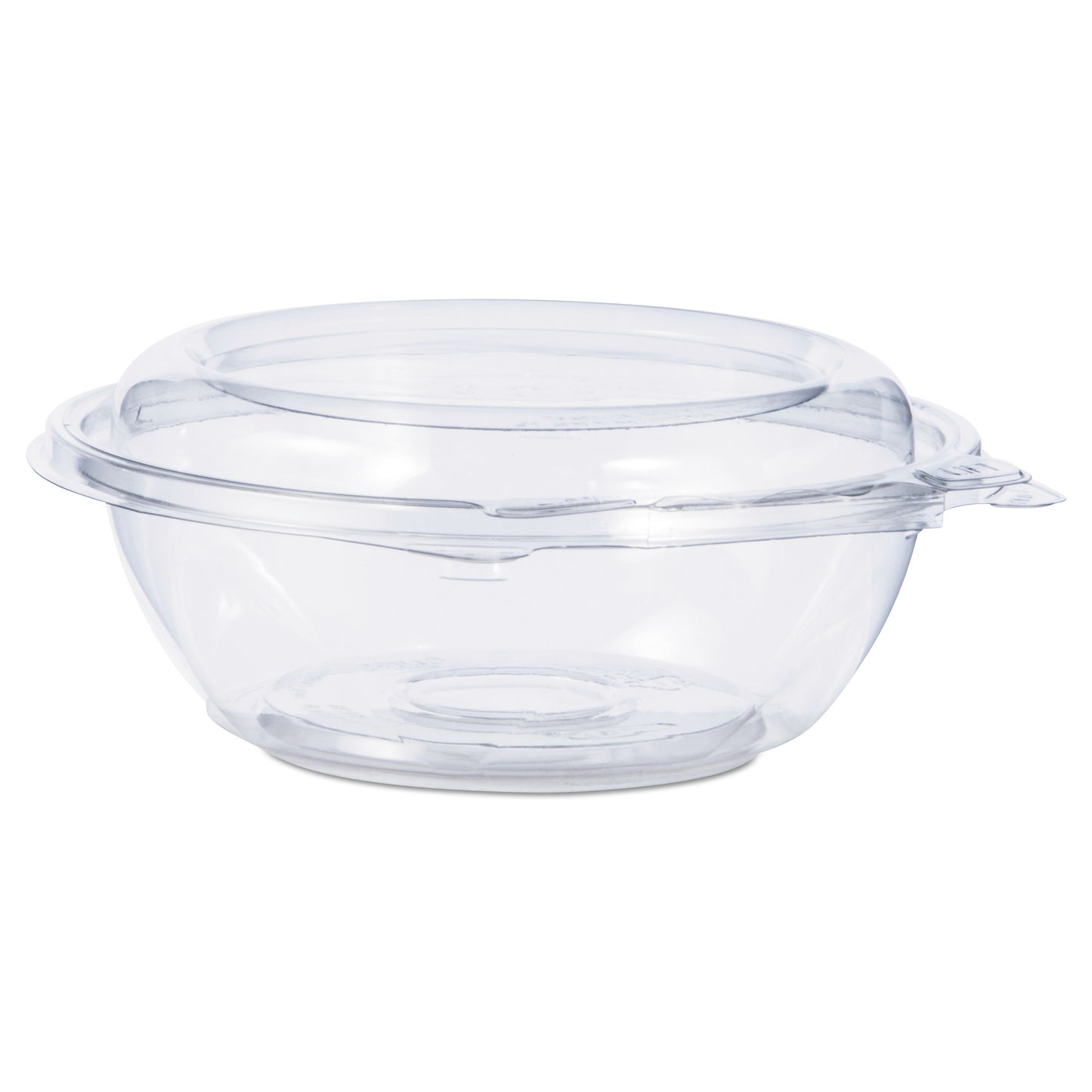 Dart Tamper-Resistant, Tamper-Evident Bowls with Dome Lid, 8 oz, 5.5" Diameter x 2.1"h, Clear, Plastic, 240/Carton (DCCCTR8BD)