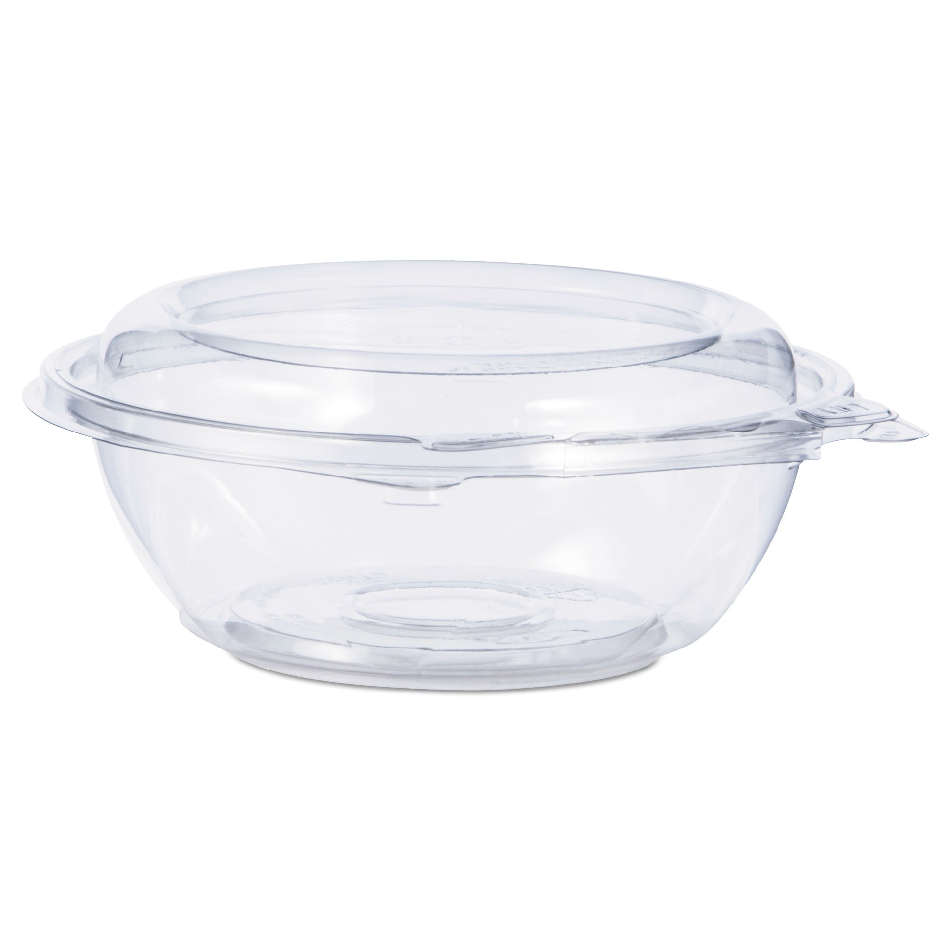 Dart Tamper-Resistant, Tamper-Evident Bowls with Dome Lid, 8 oz, 5.5" Diameter x 2.1"h, Clear, Plastic, 240/Carton (DCCCTR8BD)