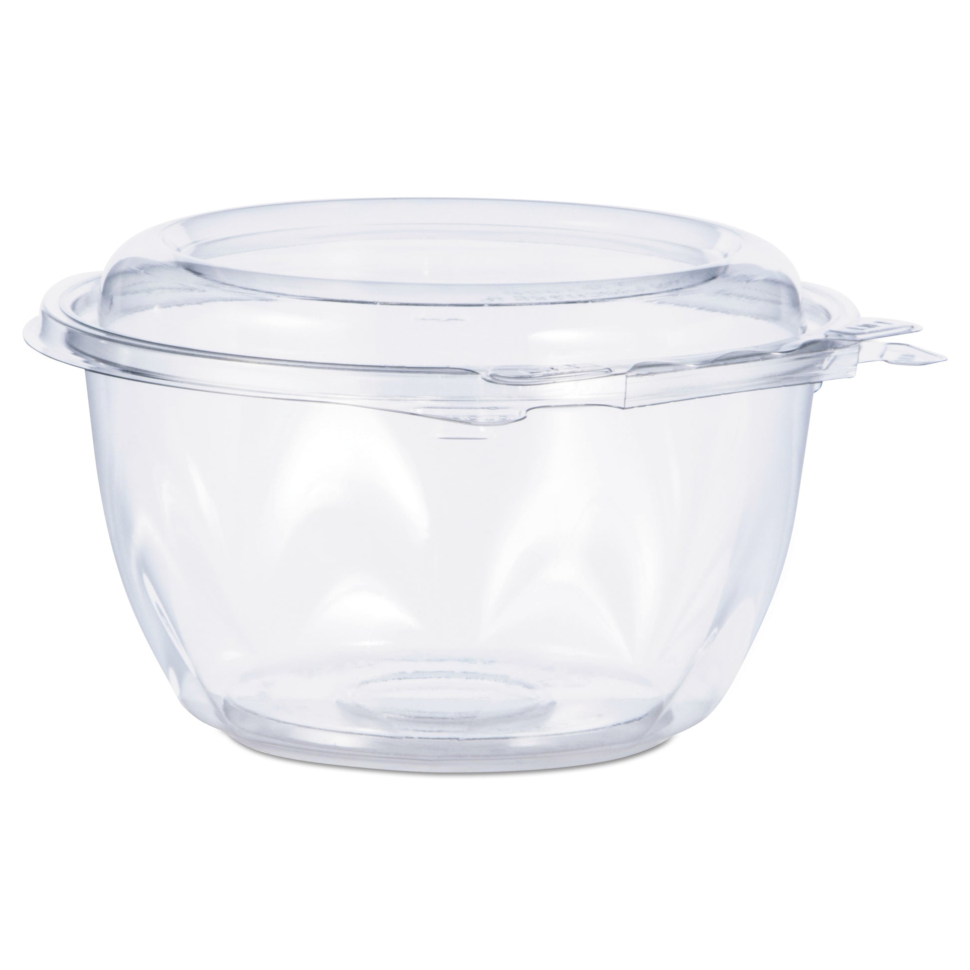 Dart Tamper-Resistant, Tamper-Evident Bowls with Dome Lid, 16 oz, 5.5" Diameter x 3.1"h, Clear, Plastic, 240/Carton (DCCCTR16BD)