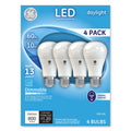GE LED Daylight A19 Dimmable Light Bulb, 10 W, 4/Pack (GEL67616)