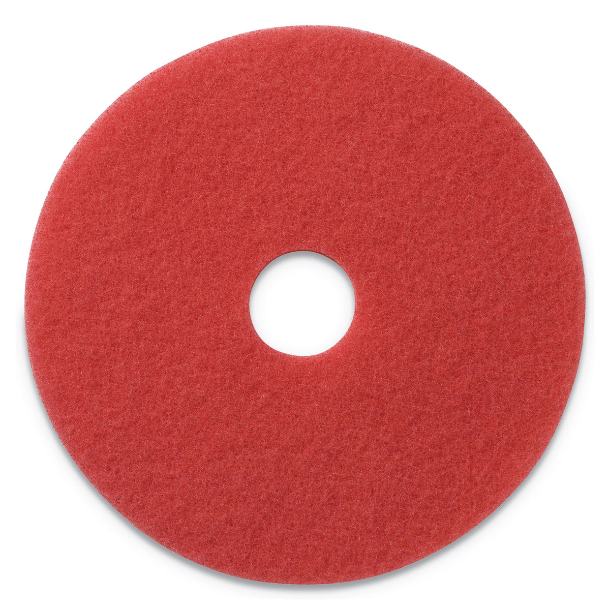 Americo Buffing Pads, 20" Diameter, Red, 5/Carton (AMF404420)