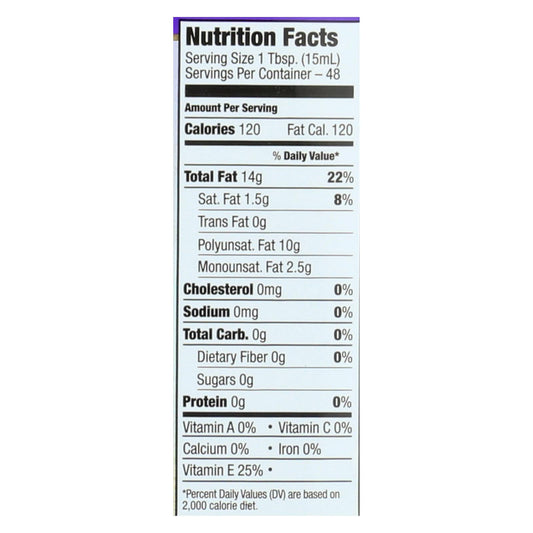 Pompeian 100% Grapeseed Oil  - Case Of 6 - 24 Fz