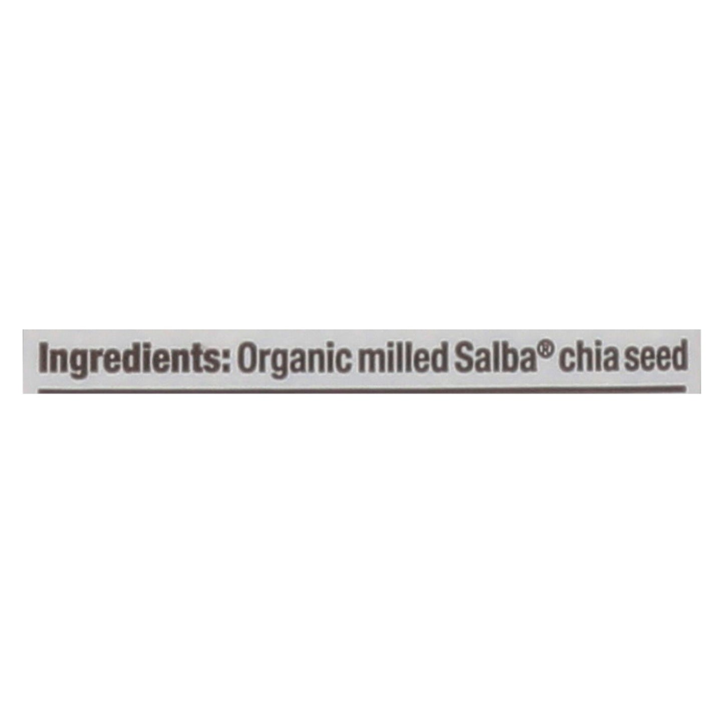 Salba Smart Organic Premium Ground Chia  - 1 Each - 5.3 Oz