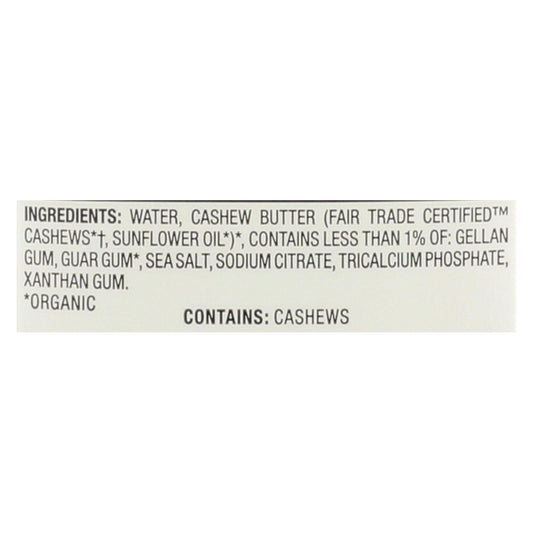 Pacific Natural Foods Cashew Beverage - Organic - Unsweetened- Case Of 6 - 32 Fl Oz