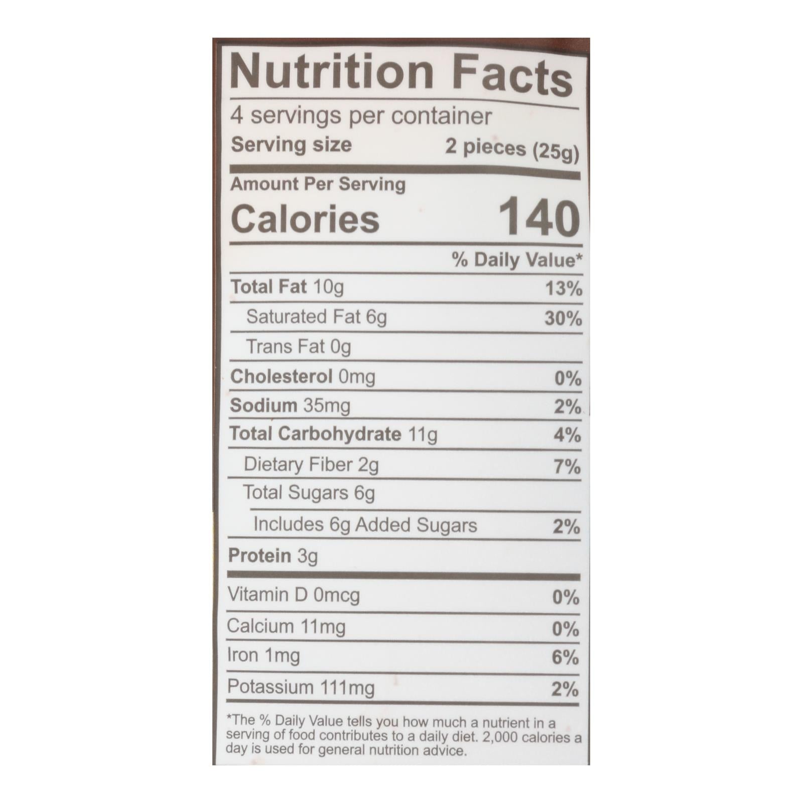 Emmy's Organics - Bites Chocolate Cvrd Peanut Butter - Case Of 6 - 3.5 Oz