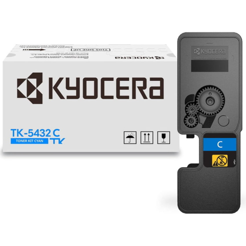 Kyocera TK-5432C Cyan Toner Cartridge (1T0C0ACUS1, TK-5432C)