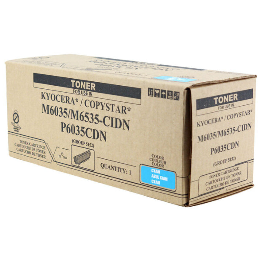 Premium Compatible Printer Accessory (1T02NSCUS0 TK-5152C) (1T02NSCUS0, TK-5152C)