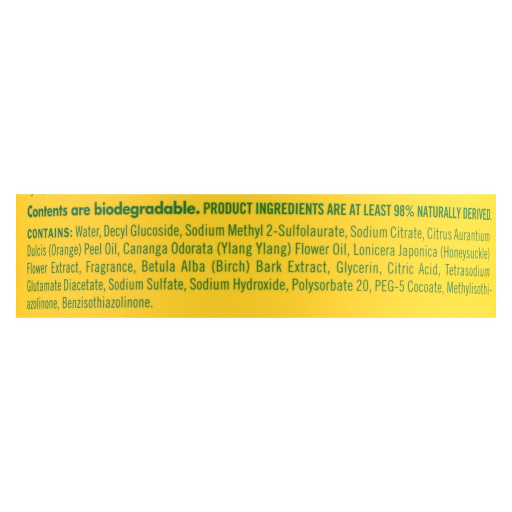 Mrs. Meyer's Clean Day - Multi Surface Concentrate - Honeysuckle - 32 Fl Oz - Case Of 6