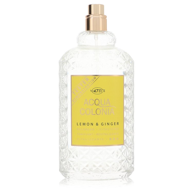 4711 ACQUA COLONIA Lemon & Ginger by 4711 Eau De Cologne Spray (Unisex Tester) 5.7 oz for Women