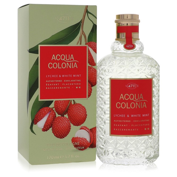 4711 Acqua Colonia Lychee & White Mint by 4711 Eau De Cologne Spray (unisex) 5.7 oz for Women