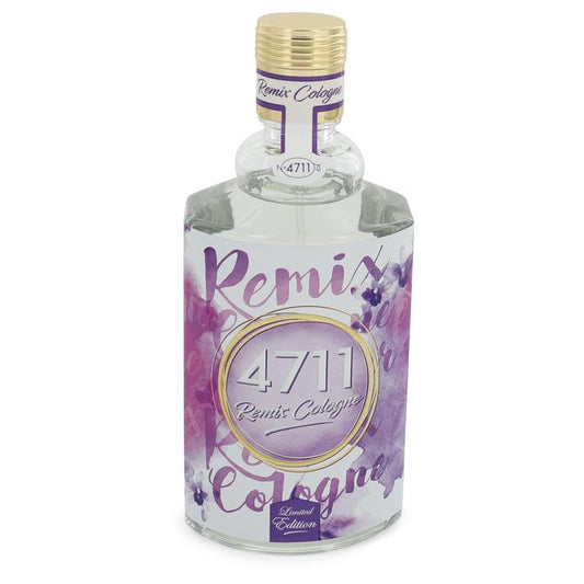 4711 Remix Lavender by 4711 Eau De Cologne Spray (Unisex unboxed) 3.4 oz for Men