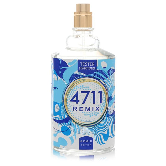 4711 Remix Sparkling Island by 4711 Eau De Cologne Spray (Unisex Tester) 3.4 oz for Men