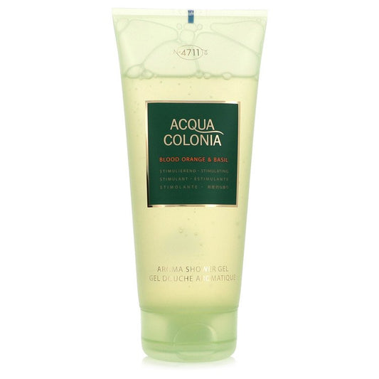4711 Acqua Colonia Blood Orange & Basil by 4711 Shower Gel (Unboxed) 6.8 oz for Women