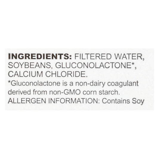 Mori-nu Soft Silken Tofu - Tetra - Case Of 12 - 12 Oz.