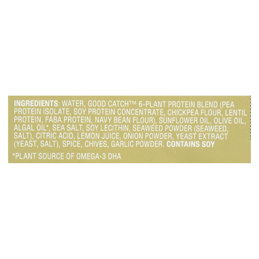 Good Catch - Fish Free Tuna Oil & Herb - Case Of 12 - 3.3 Oz