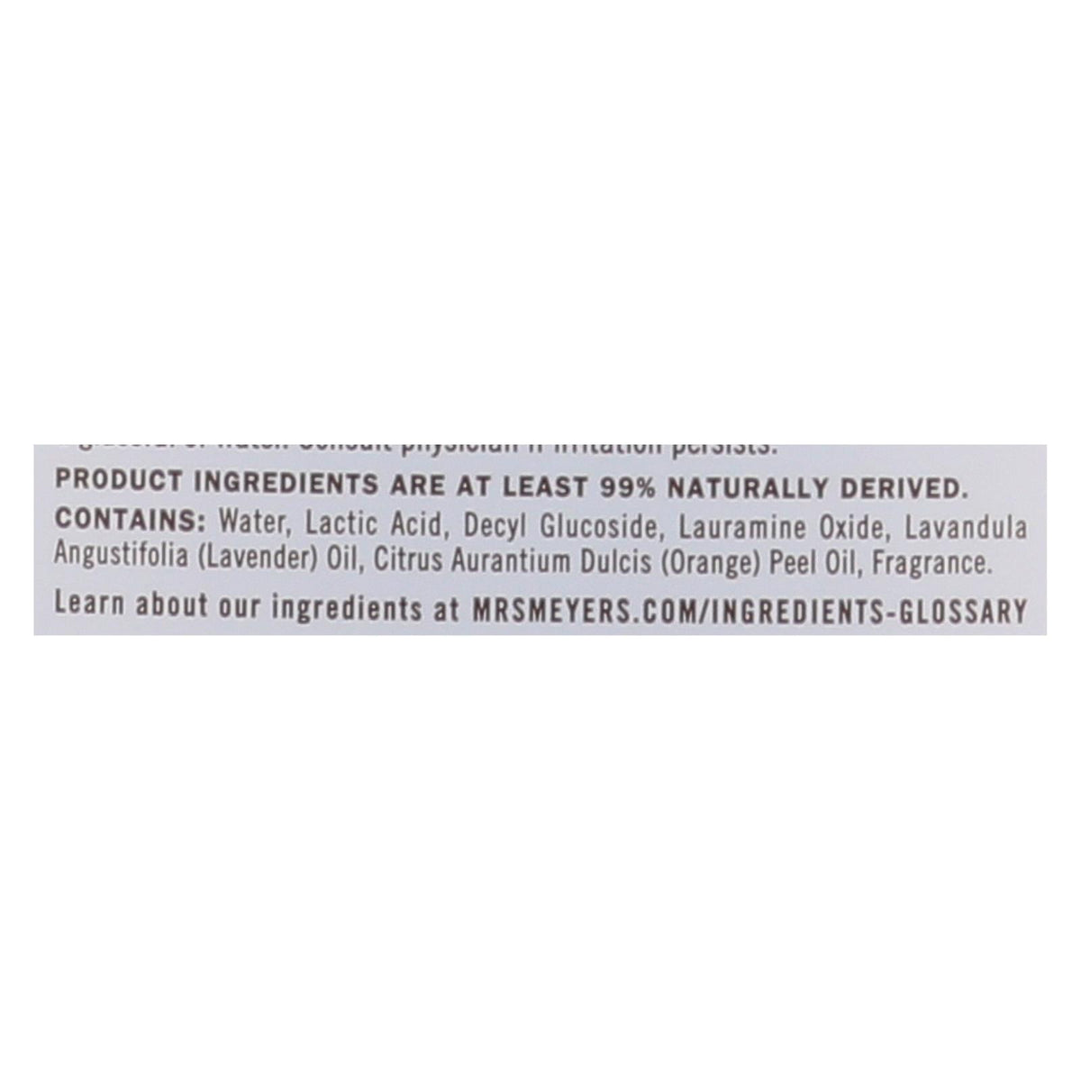 Mrs. Meyer's Clean Day - Tub And Tile Cleaner - Lavender - 33 Fl Oz - Case Of 6