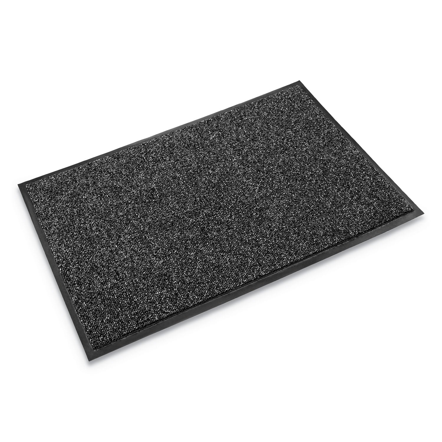 Crown Cross-Over Indoor/Outdoor Wiper/Scraper Mat, Olefin/Poly, 36 x 60, Gray (CWNCS0035GY)