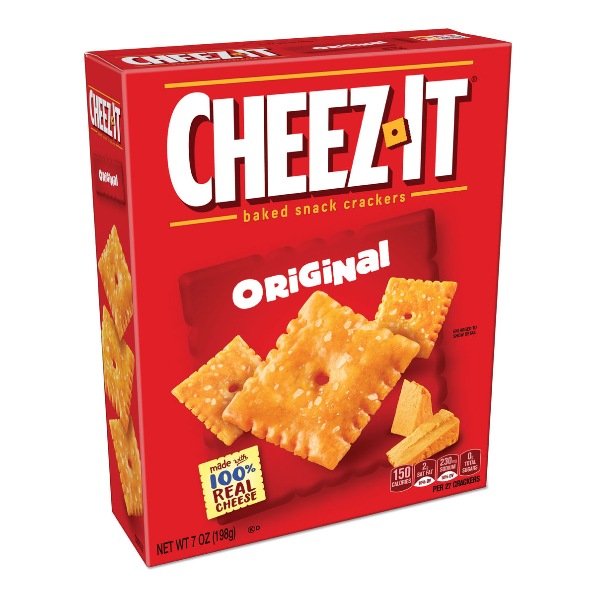 Sunshine Cheez-it Crackers, Original, 48 oz Box (KEB827695)