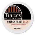 Tully's Coffee French Roast Decaf Coffee K-Cups, 96/Carton (GMT192419CT)