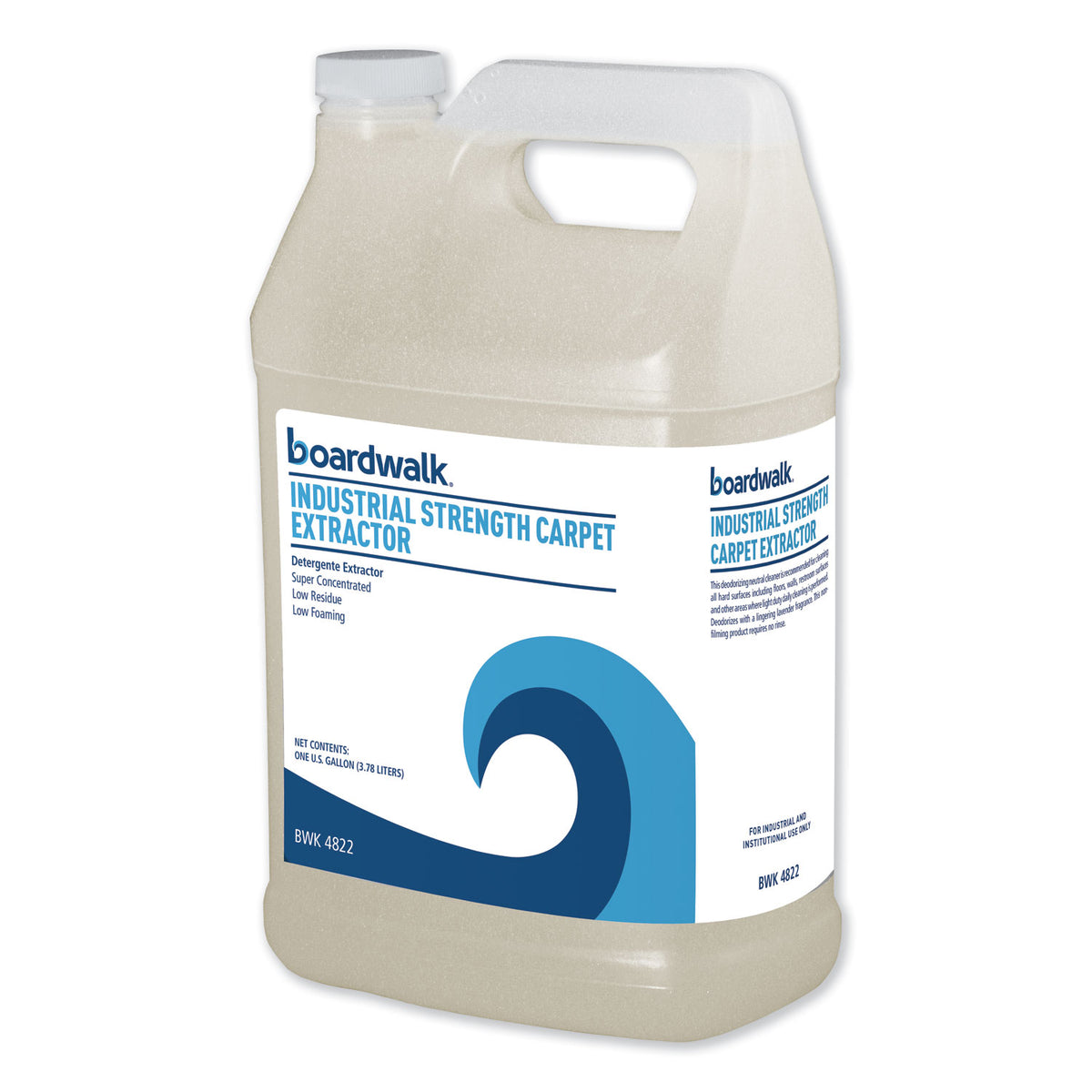 Boardwalk Industrial Strength Carpet Extractor, Clean Scent, 1 gal Bottle (BWK4822EA)