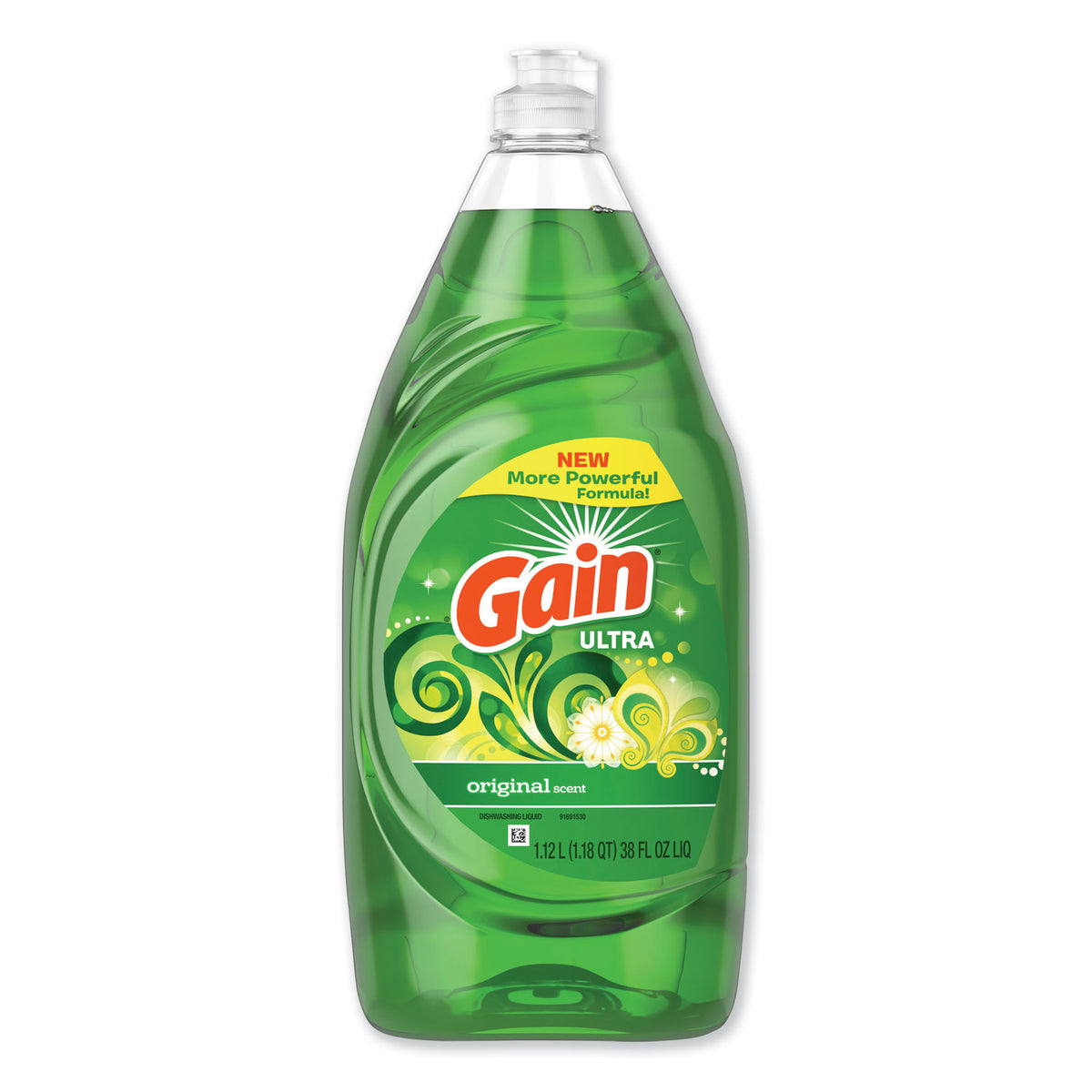 Dishwashing Liquid, Gain Original, 38 oz Bottle (74346EA)