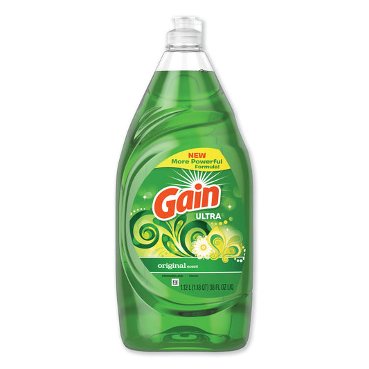 Dishwashing Liquid, Gain Original, 38 oz Bottle (74346EA)