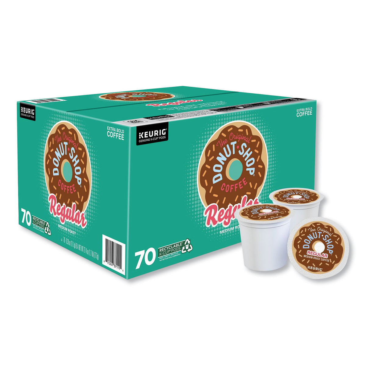The Original Donut Shop Donut Shop Regular Bulk K-Cups, 70/Carton (GMT7111)