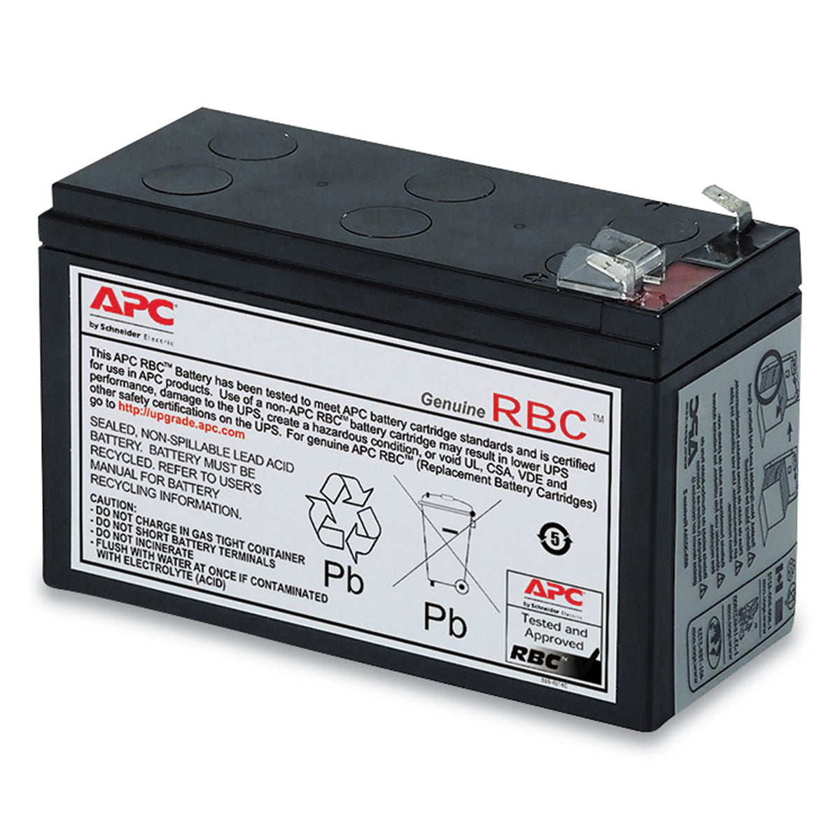 APC UPS Replacement Battery, Cartridge #17 (APCRBC17)