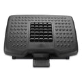 Mind Reader Adjustable Height Footrest with Rollers for Massage, 18w x 14d x 4.25h, Black (EMSFTROLLBLK)