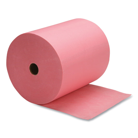 AbilityOne 7920014910668, SKILCRAFT Industrial Shop Towels, 12.5 x 13.4, Red, 475 Towels/Roll