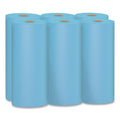 Scott Shop Towels, 1-Ply, 10.4 x 11, Blue, 55/Roll, 6 Rolls/Pack (KIM75180)