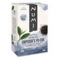 Numi Organic Teas and Teasans, 0.125 oz, Emperor's Puerh, 16/Box (NUM10350)