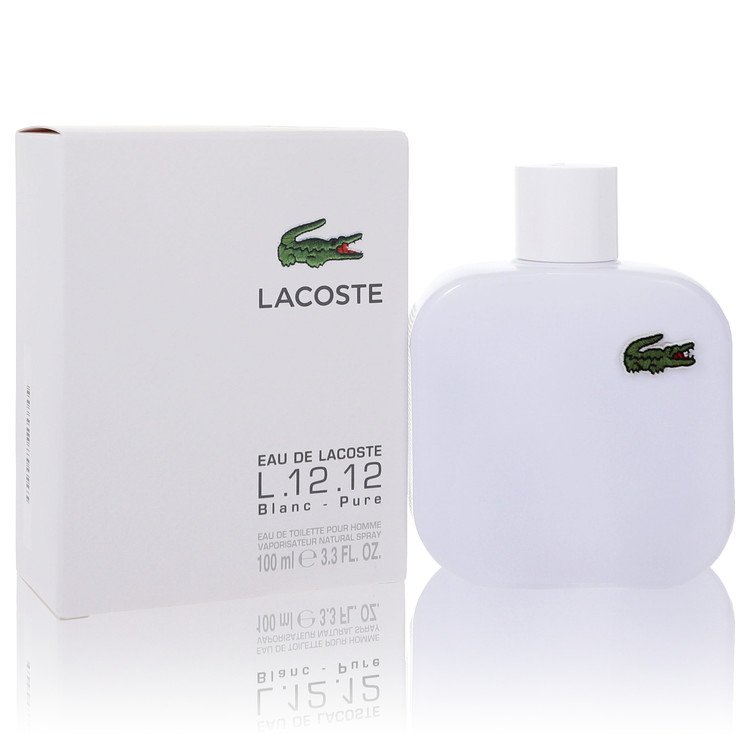Lacoste Eau De Lacoste L.12.12 Blanc by Lacoste Eau De Parfum Spray (Unboxed) 3.3 oz for Men