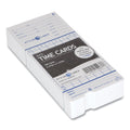 Time Clock Cards for Pyramid Technologies 2000/6000, Two Sides, 3.38 x 7.44, 100/Pack (PTI42415)