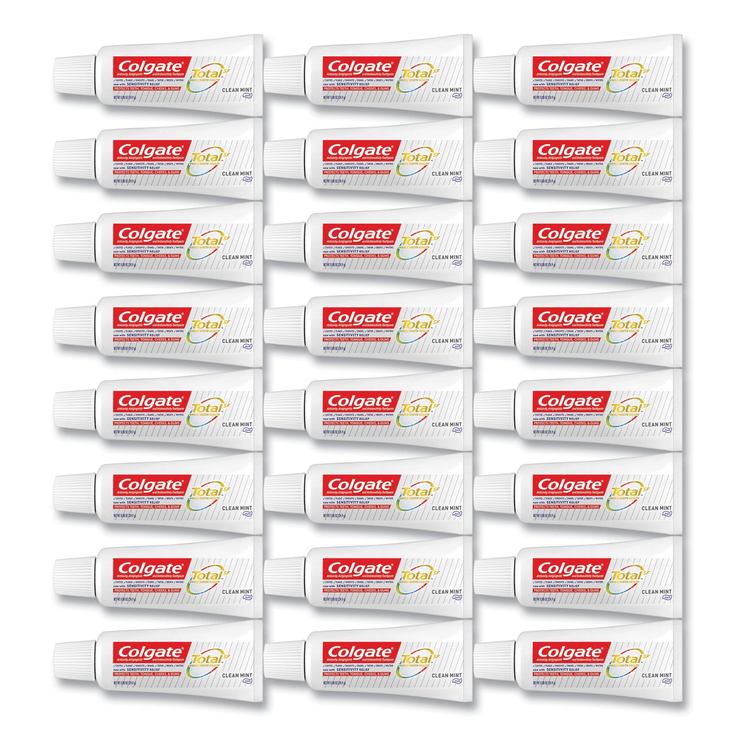 Colgate Total Toothpaste, Coolmint, 0.88 oz, 24/Carton (CPC45986)