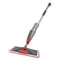 Rubbermaid Commercial Reveal Microfiber Spray Mop Kit, Microfiber Head, 54.5" Silver/Black Handle (RCP1M15GRYRD)