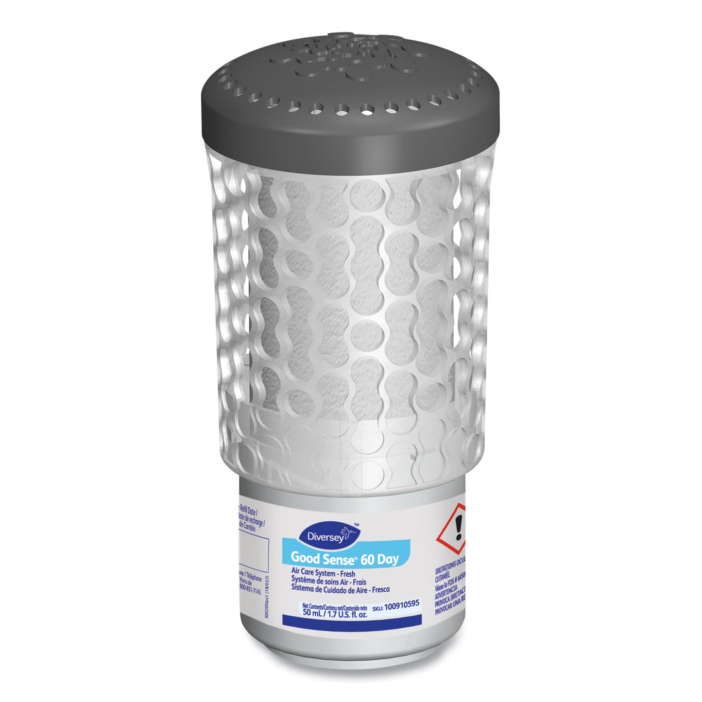 Diversey Good Sense 60-Day Air Care System, Fresh Scent, 1.7 oz, 6/Carton (DVO100910595)