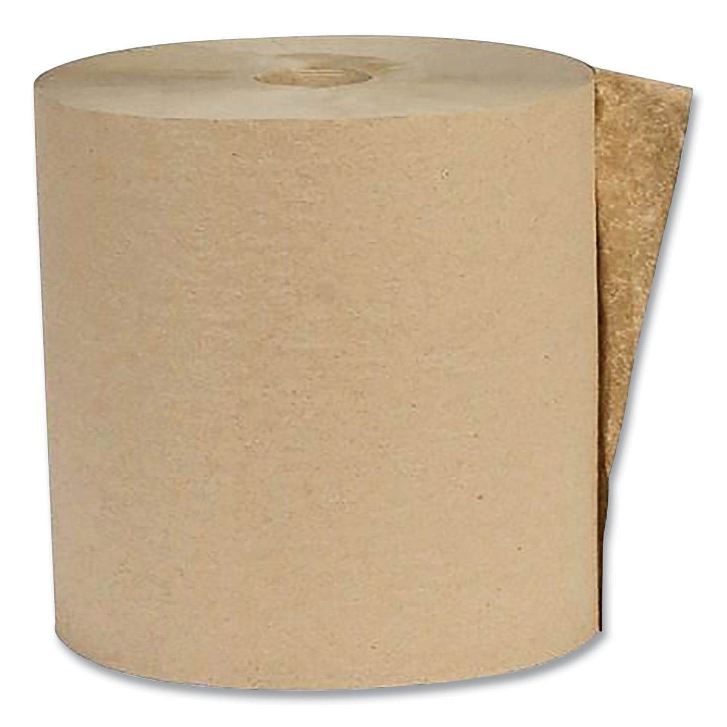 Eco Green Recycled Hardwound Paper Towels, 1-Ply, 7.88" x 800 ft, 1.6 Core, Kraft, 6 Rolls/Carton (APAAPVEK80166)