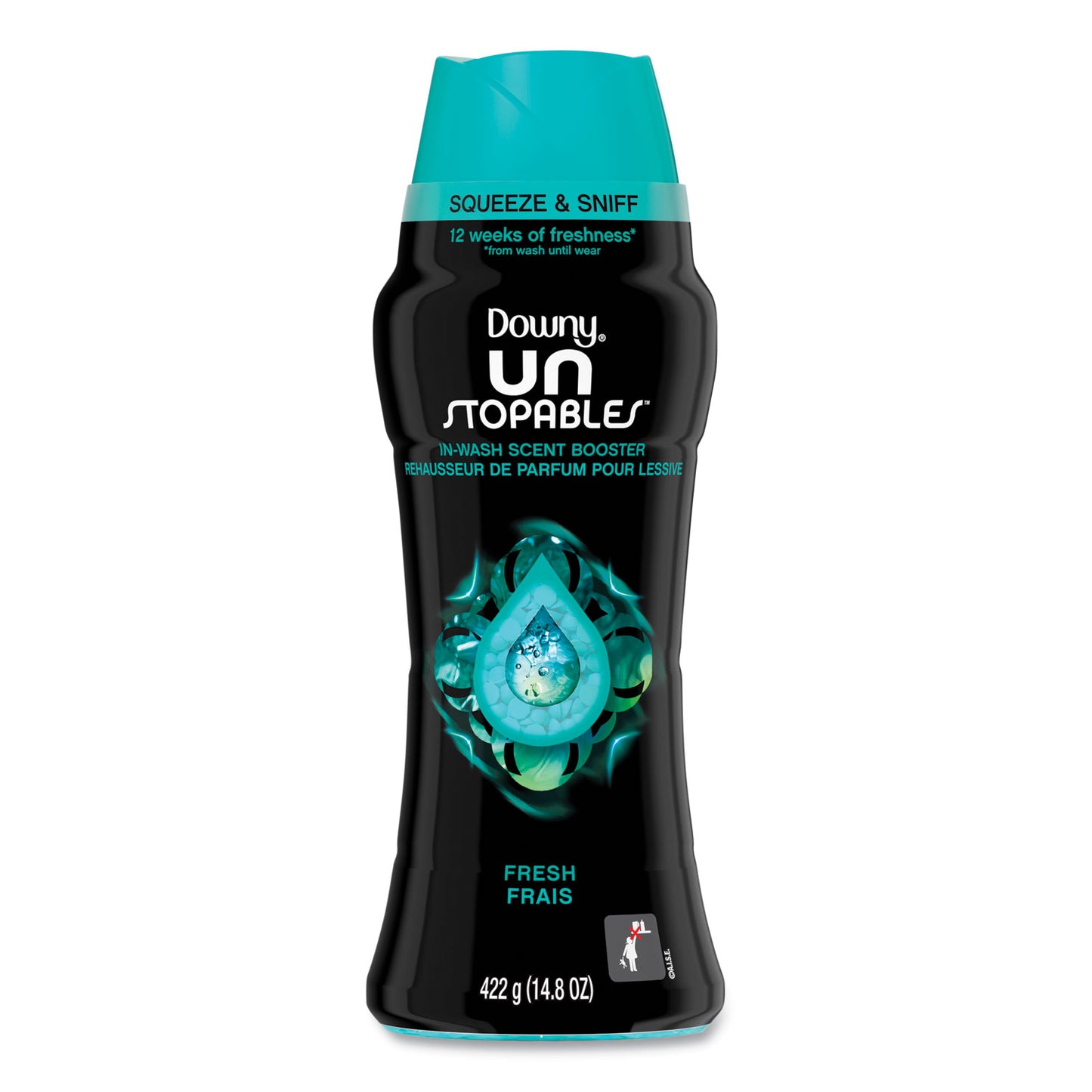 Downy Unstopables In-Wash Scent Booster Beads, Fresh Scent, 14.8 oz Canister (PGC85302)
