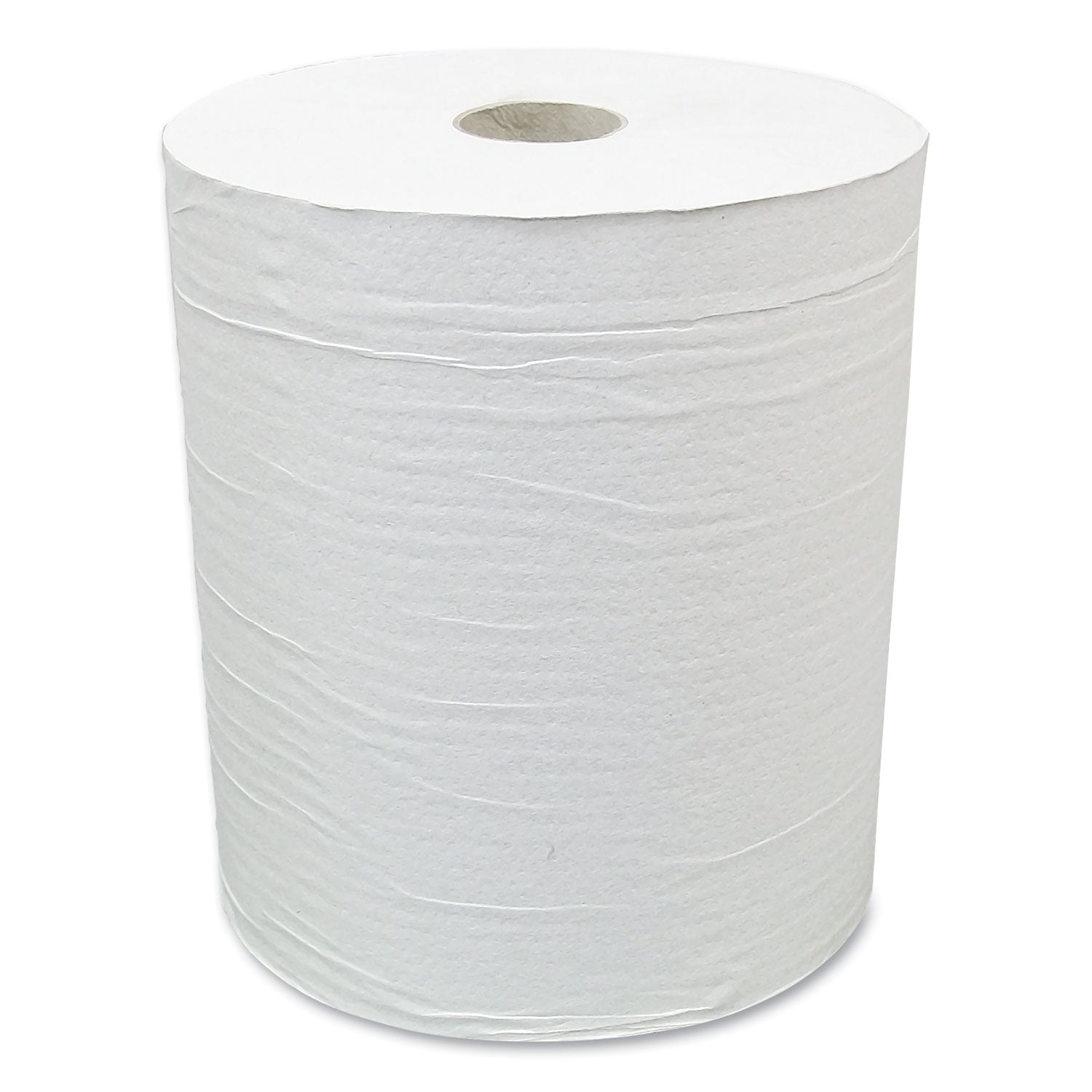 American Paper Converting Hardwound Paper Towel Roll, Eco Green Paper, 1-Ply, 7.88" x 800 ft, White, 6/Carton (APAEN80166)