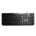Adesso AKB132UB 118-Key MM Desktop USB Keyboard, Black