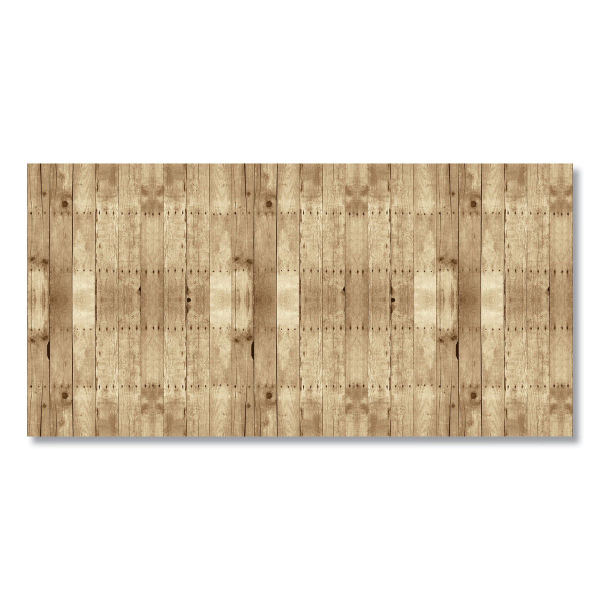 Pacon Bordette Designs, Weathered Wood, 48" x 50 ft, Distressed Brown (PAC0056515)