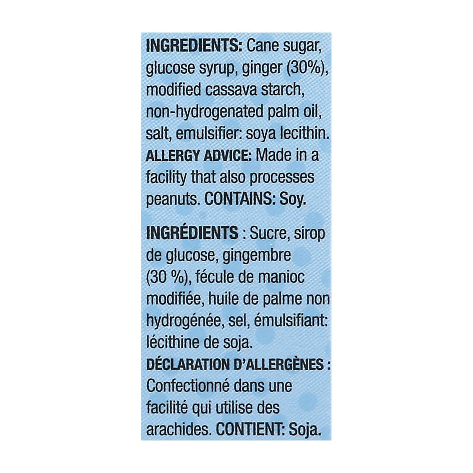 Ginger People Gingins Super Boost Candy - Case of 24 - 1.1 oz