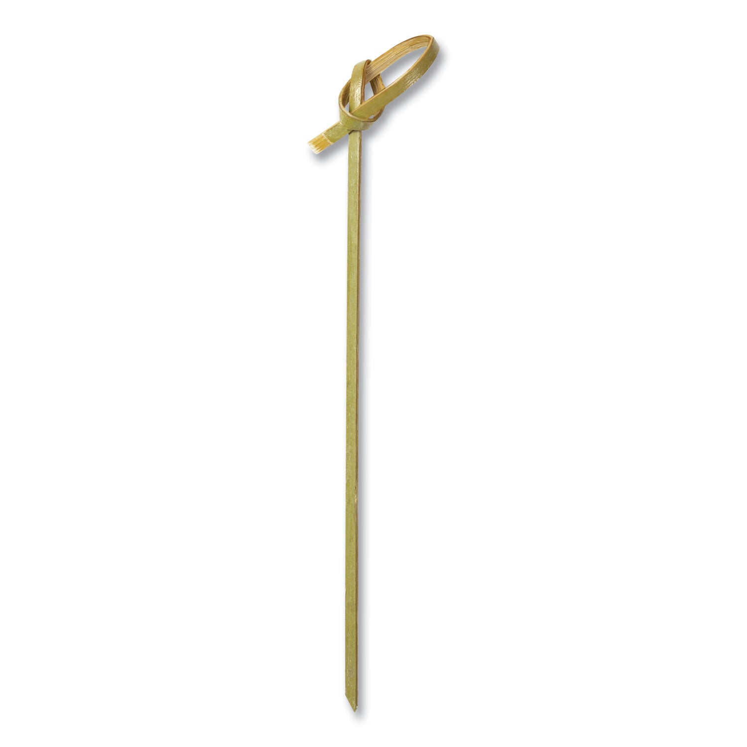 AmerCareRoyal Knotted Bamboo Pick, Natural, 4", 100 Pack, 10 Packs/Carton (RPPR803)