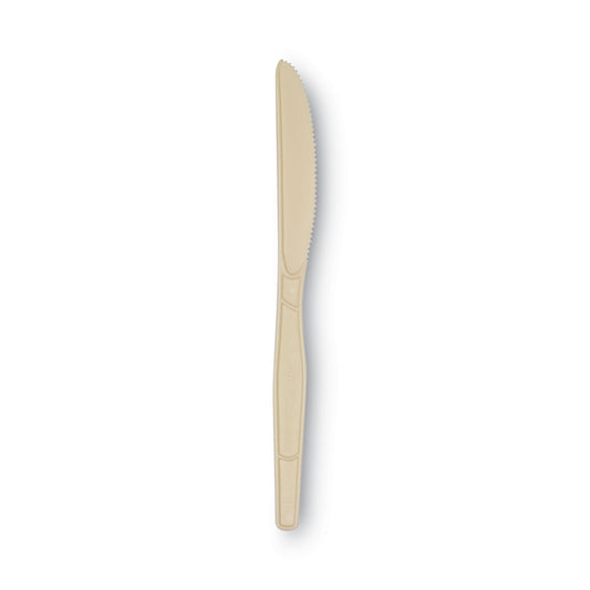 Dixie SmartStock Plastic Cutlery Refill, Knives, 7", Series-O Mediumweight Bio-Blend Beige, 40/Pack, 24 Packs/Carton (DXESSK11B)
