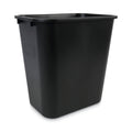 Boardwalk Soft-Sided Wastebasket, 28 qt, Plastic, Black (BWK28QTWBBLA)