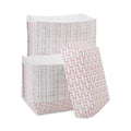 Boardwalk Paper Food Baskets, 5 lb Capacity, Red/White, 500/Carton (BWK30LAG500)