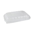 Pactiv Evergreen EarthChoice Entree2Go Takeout Container Vented Lid, 8.67 x 5.75 x 0.98, Clear, Plastic, 300/Carton (PCTYCNV9X6PPDL)