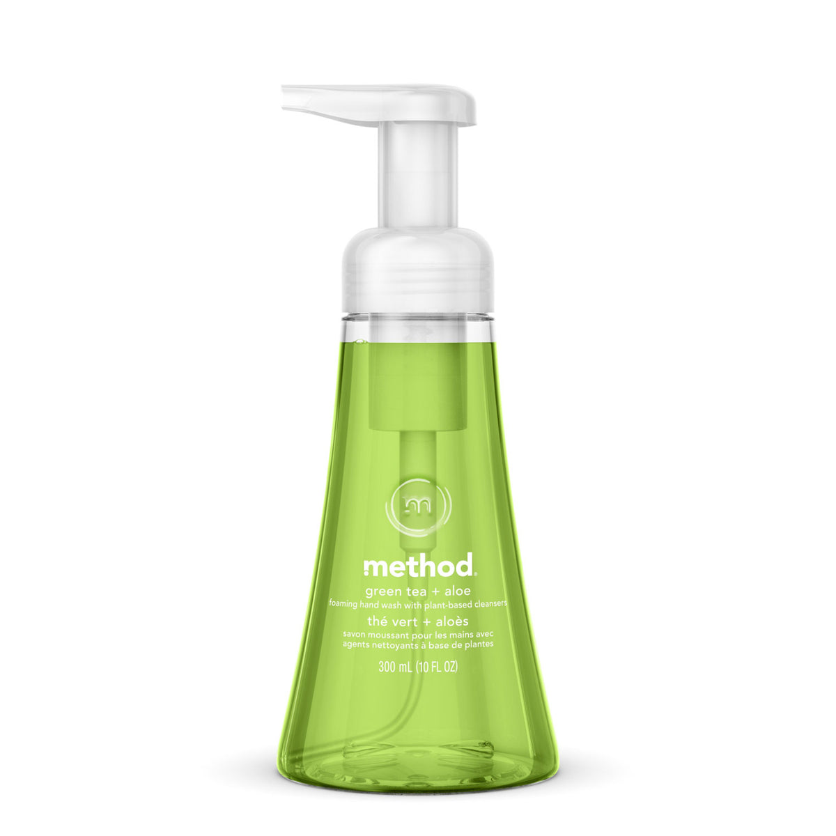 Method Foaming Hand Wash, Green Tea and Aloe Scent, 10 oz (MTH00362)